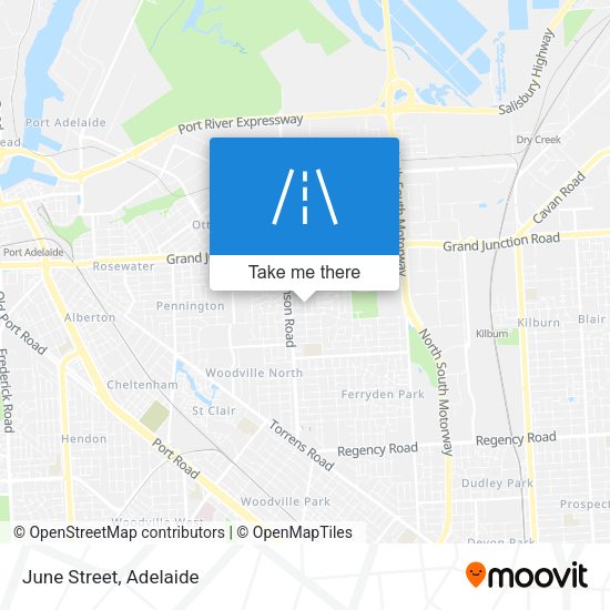 June Street map
