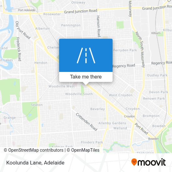 Koolunda Lane map