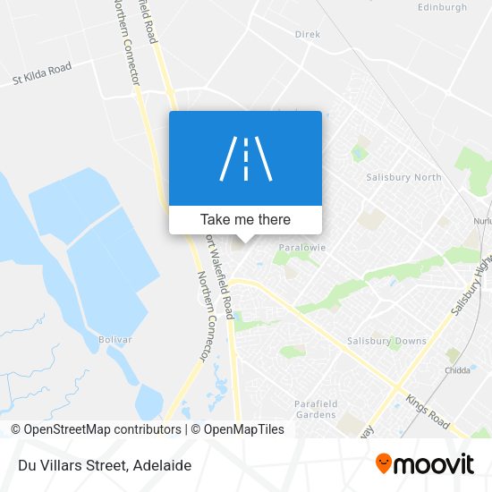 Du Villars Street map