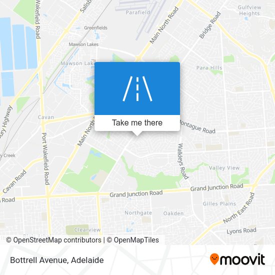 Bottrell Avenue map