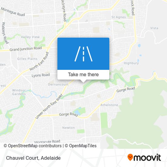 Chauvel Court map