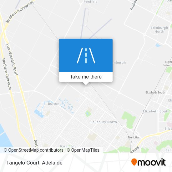 Tangelo Court map