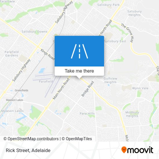Rick Street map