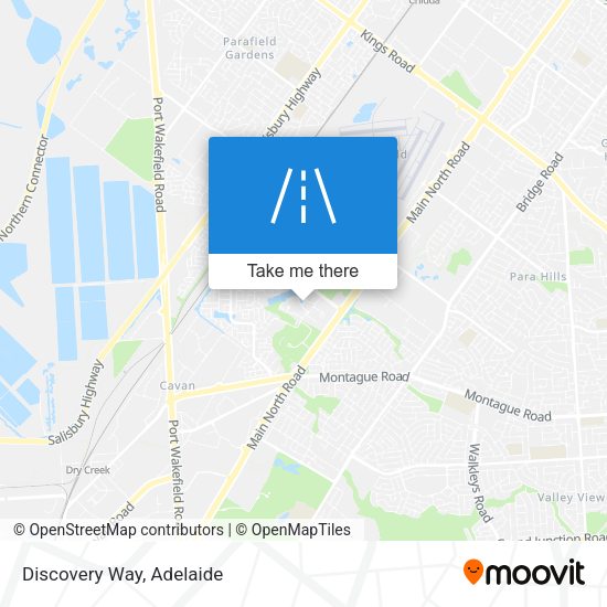 Discovery Way map