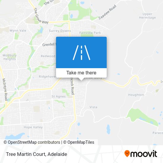 Tree Martin Court map