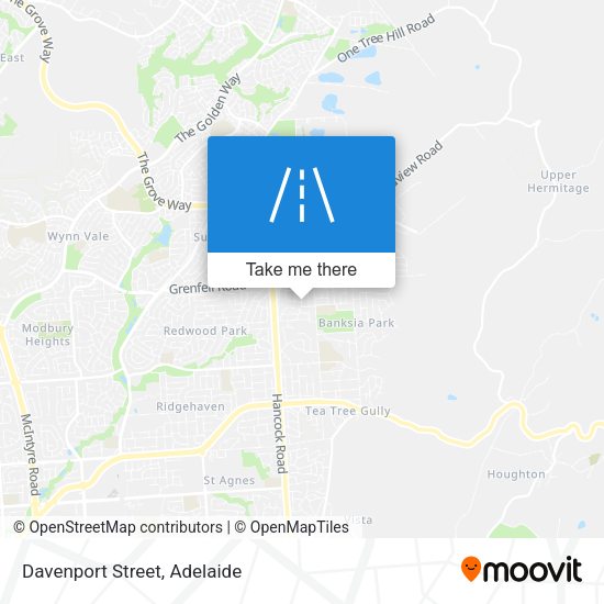 Davenport Street map