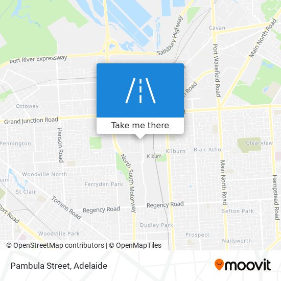 Mapa Pambula Street