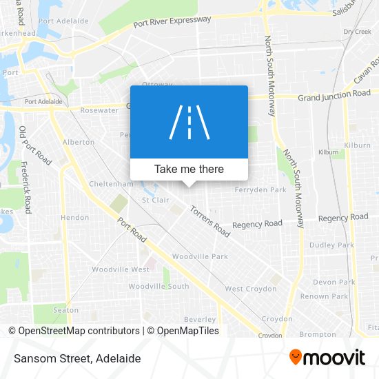 Sansom Street map