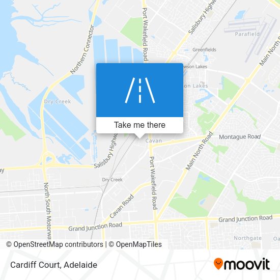 Cardiff Court map