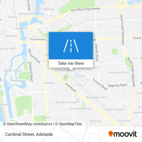 Cardinal Street map