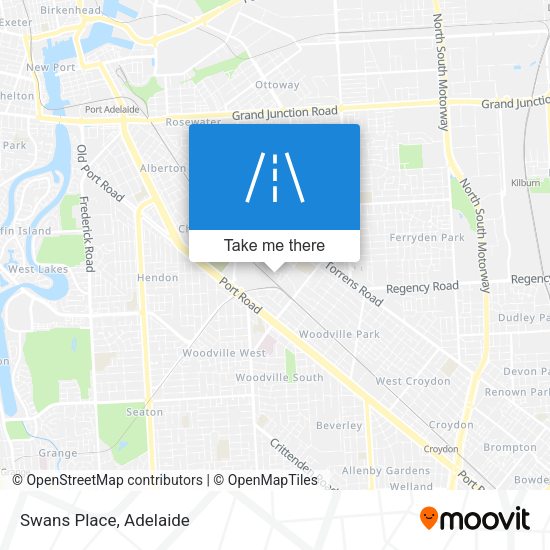 Swans Place map