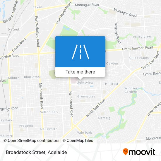 Broadstock Street map