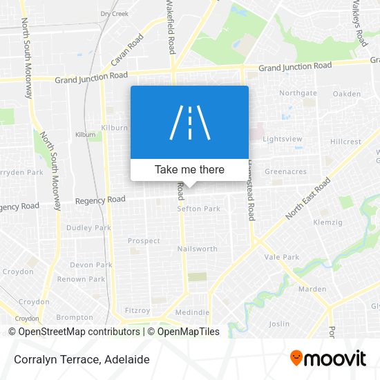 Corralyn Terrace map