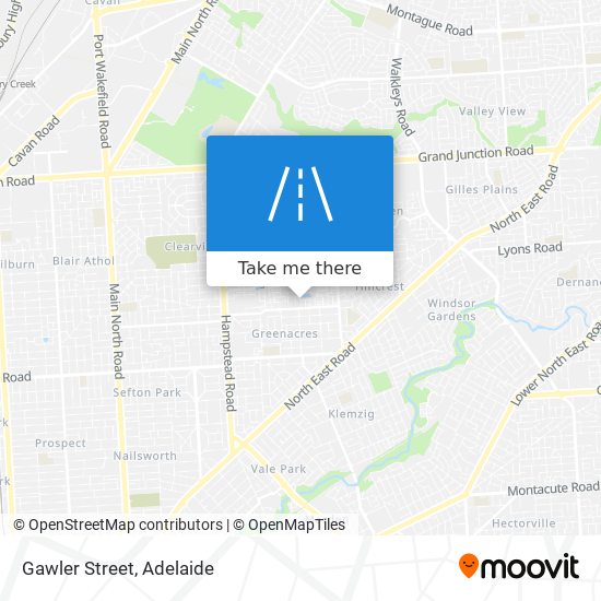 Gawler Street map