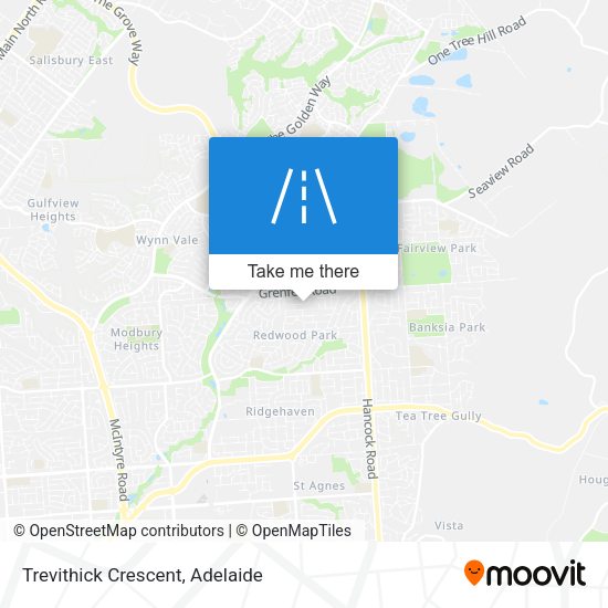 Trevithick Crescent map