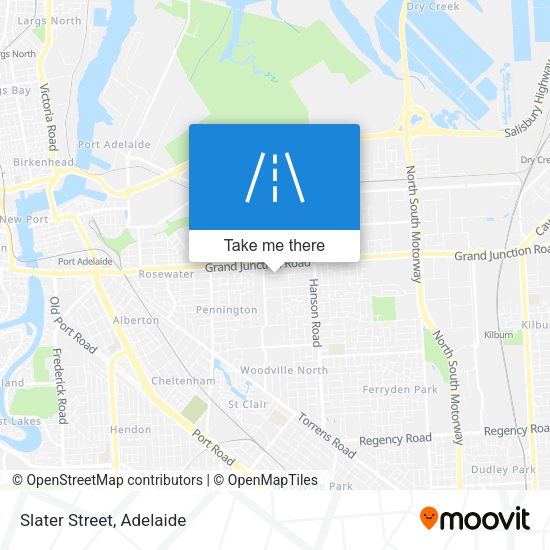 Slater Street map