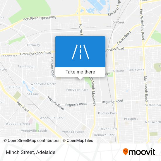 Minch Street map