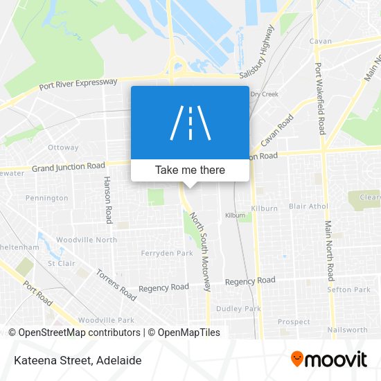 Kateena Street map