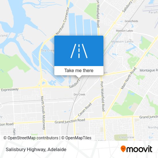Salisbury Highway map