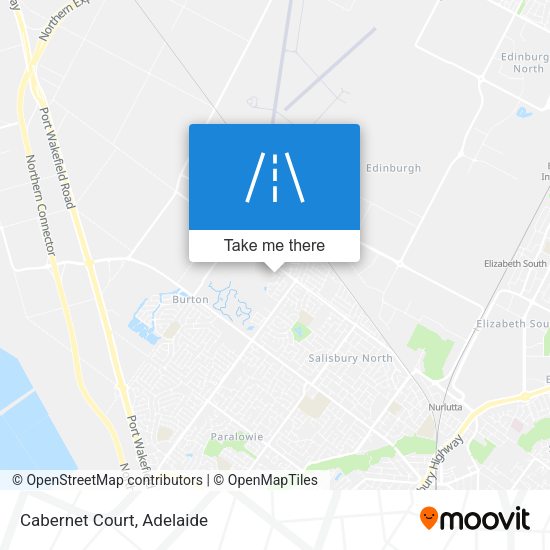 Cabernet Court map