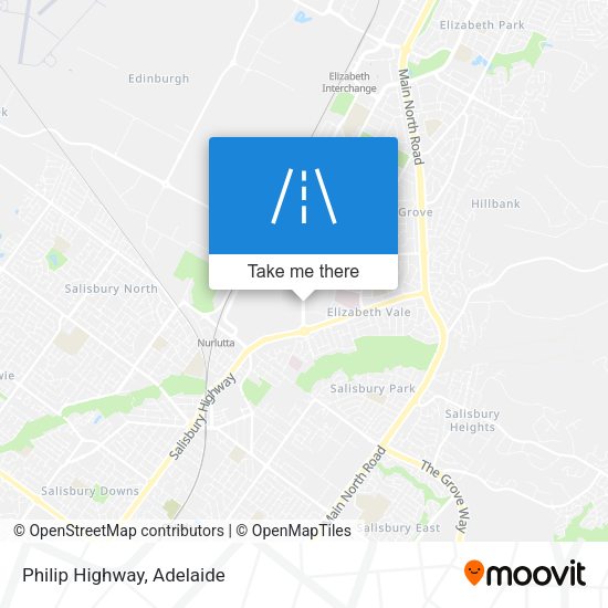 Philip Highway map