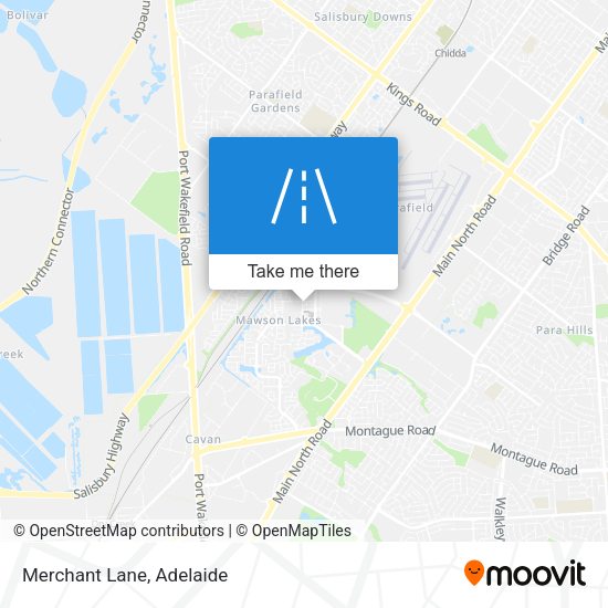 Merchant Lane map
