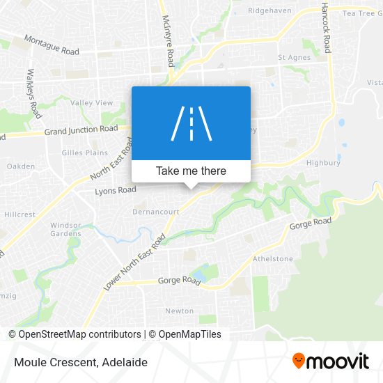 Moule Crescent map