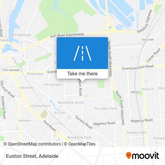 Euston Street map