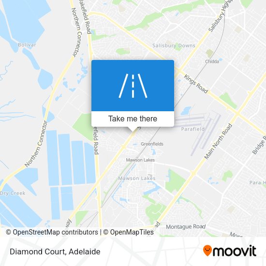 Diamond Court map