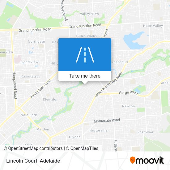 Lincoln Court map