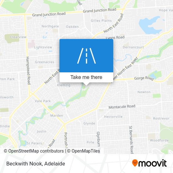 Beckwith Nook map