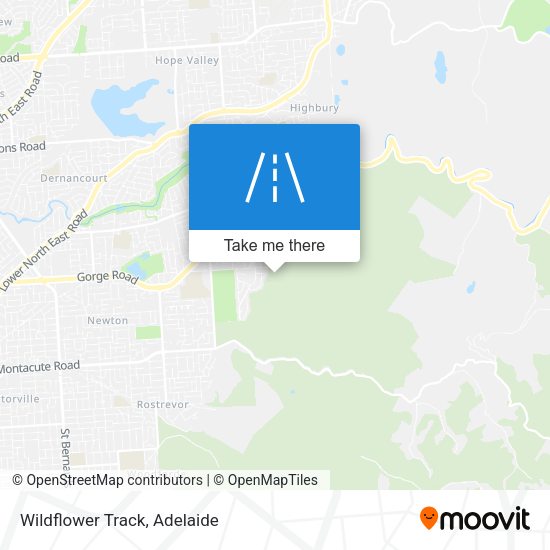 Wildflower Track map