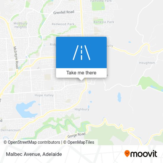 Malbec Avenue map