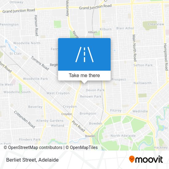 Berliet Street map