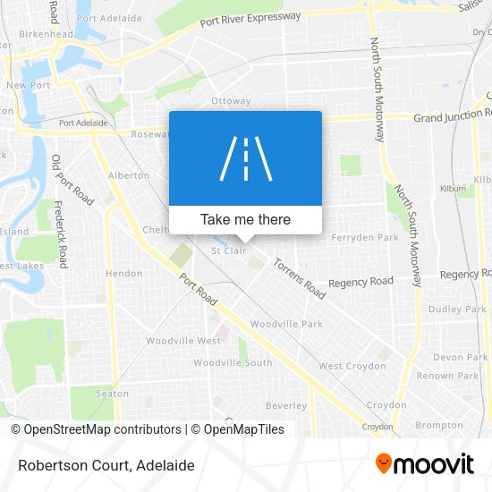 Robertson Court map