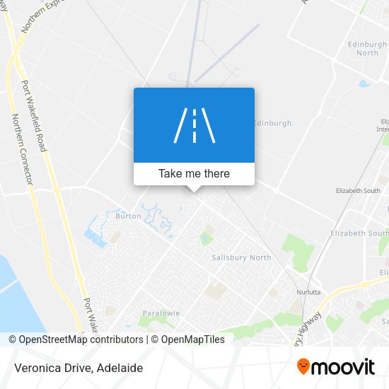 Veronica Drive map