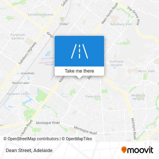 Dean Street map