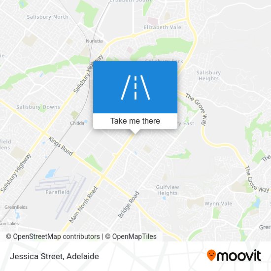 Jessica Street map