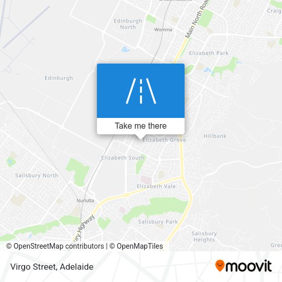 Virgo Street map