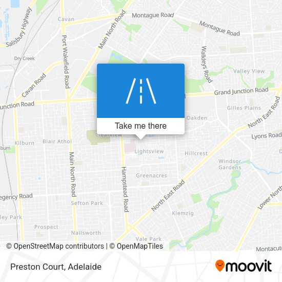 Preston Court map