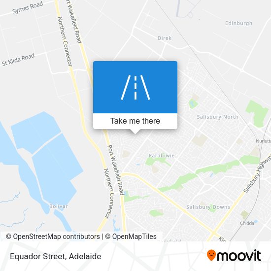 Equador Street map