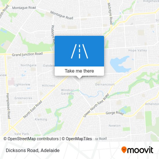 Dicksons Road map
