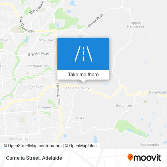 Camelia Street map