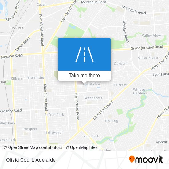 Olivia Court map