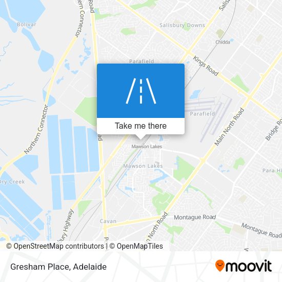 Gresham Place map