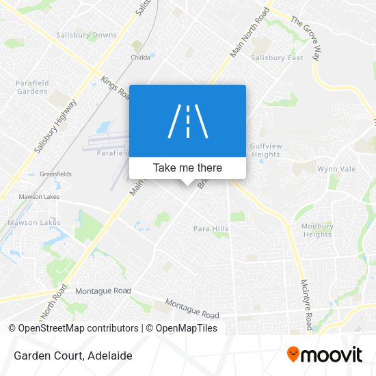 Garden Court map