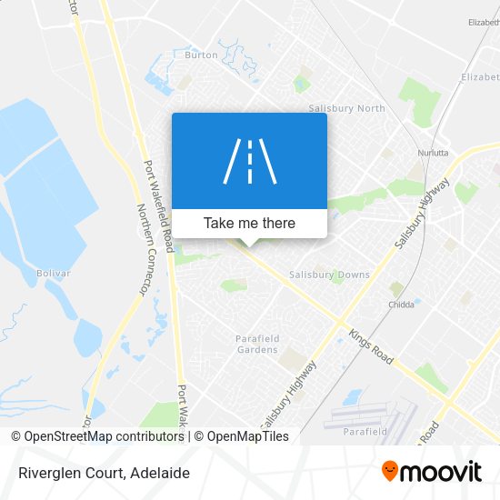 Riverglen Court map