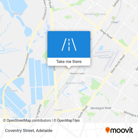 Coventry Street map