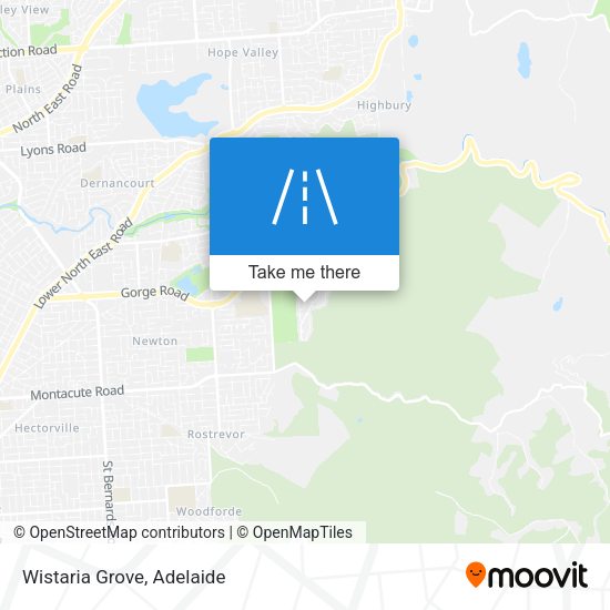 Wistaria Grove map
