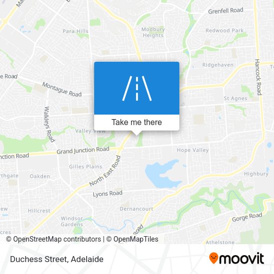 Duchess Street map
